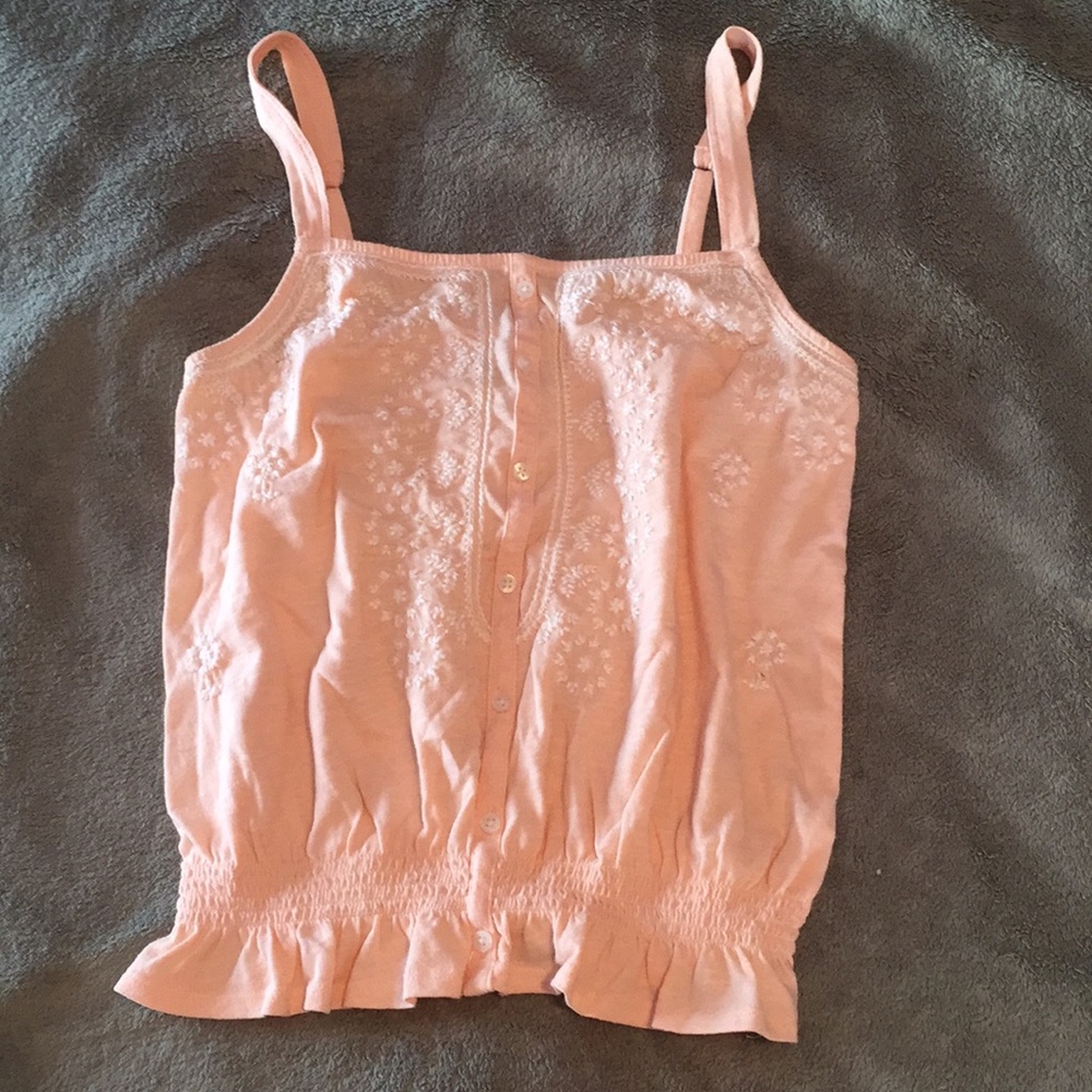American eagle light pink tank top